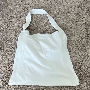 NWOT Offline By Aerie Halter White Athletic Top